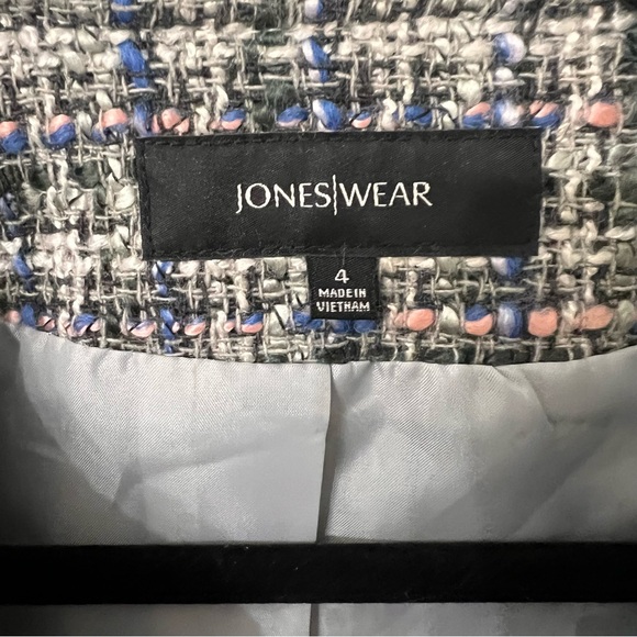 Jones Wear Women’s Tweed Blazer - Picture 4 of 6